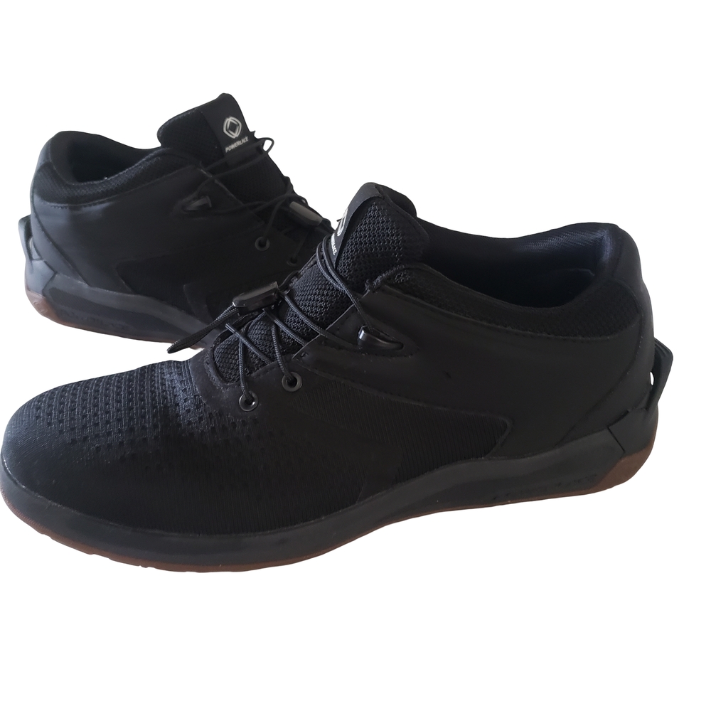 POWERLACE Men's All Terrain Shoes Black Mesh 11